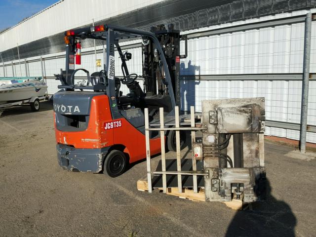 67970 - 2015 TOYOTA FORKLIFT ORANGE photo 4