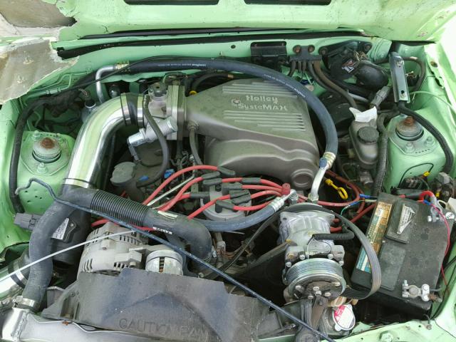 1FABP42E5KF117986 - 1989 FORD MUSTANG GT GREEN photo 7