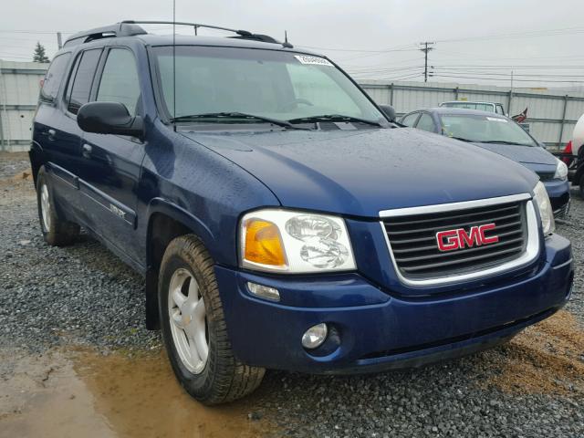 1GKET16S446157811 - 2004 GMC ENVOY XL BLUE photo 1