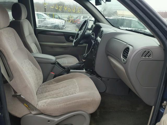 1GKET16S446157811 - 2004 GMC ENVOY XL BLUE photo 5