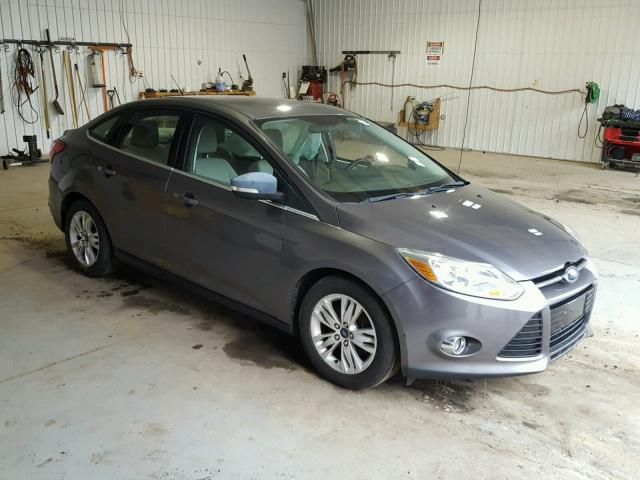 1FAHP3H24CL192019 - 2012 FORD FOCUS SEL GRAY photo 1