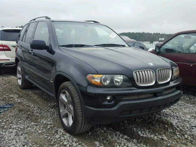 5UXFB53574LV01527 - 2004 BMW X5 4.4I BLACK photo 1