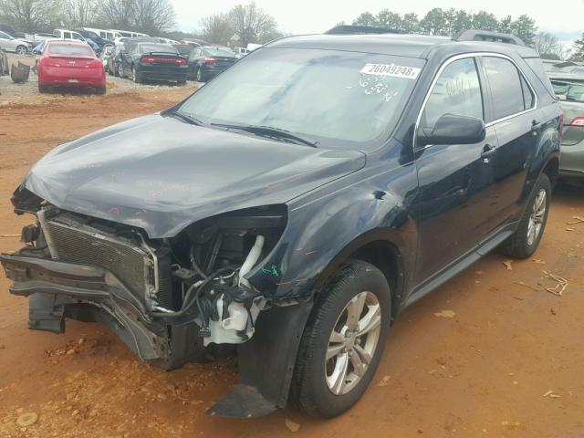 2CNALDEW7A6256737 - 2010 CHEVROLET EQUINOX LT BLACK photo 2