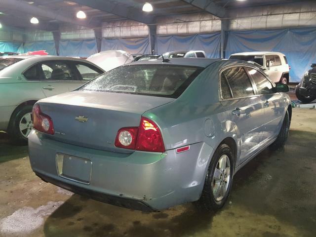 1G1ZG57B68F169450 - 2008 CHEVROLET MALIBU LS ლურჯი ფოტო 4