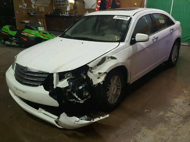 1C3LC66K58N225324 - 2008 CHRYSLER SEBRING LI WHITE photo 2