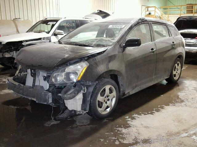 5Y2SP678X9Z433580 - 2009 PONTIAC VIBE BLACK photo 2