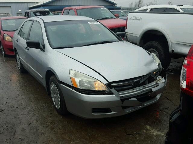 1HGCM56167A011640 - 2007 HONDA ACCORD VAL SILVER photo 1