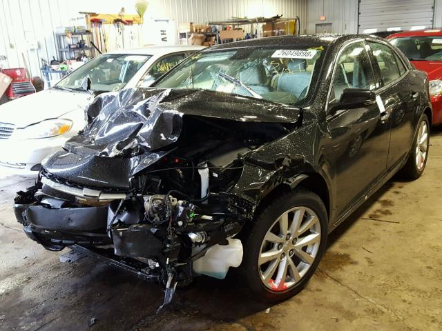 1G11H5SL9EF118823 - 2014 CHEVROLET MALIBU LTZ 黑色 照片 2