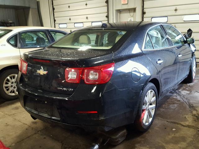 1G11H5SL9EF118823 - 2014 CHEVROLET MALIBU LTZ 黑色 照片 4