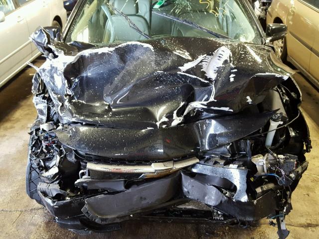 1G11H5SL9EF118823 - 2014 CHEVROLET MALIBU LTZ BLACK photo 7