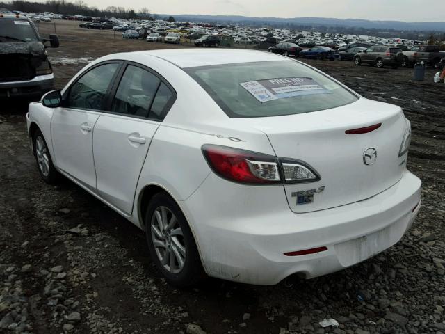 JM1BL1V73C1542915 - 2012 MAZDA 3 I WHITE photo 3