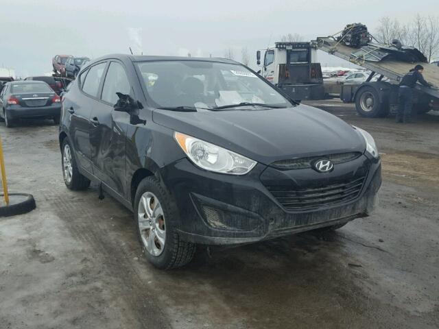 KM8JT3AC4BU247356 - 2011 HYUNDAI TUCSON GL BLACK photo 1