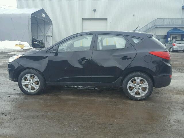 KM8JT3AC4BU247356 - 2011 HYUNDAI TUCSON GL BLACK photo 9