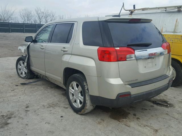 2GKALMEK0F6160266 - 2015 GMC TERRAIN SL TAN photo 3