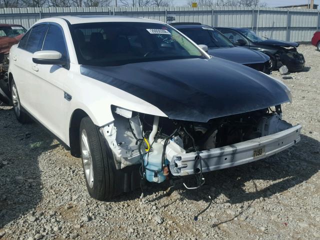 1FAHP2E83EG137012 - 2014 FORD TAURUS SEL WHITE photo 1