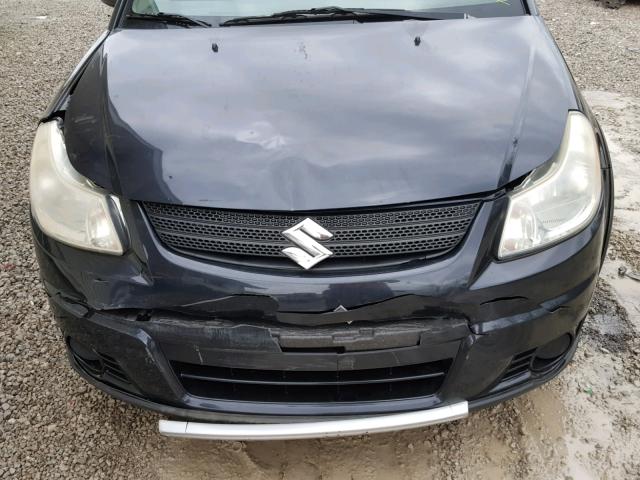 JS2YB413985110501 - 2008 SUZUKI SX4 BASE BLACK photo 7