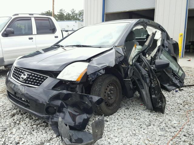 3N1AB61E58L630030 - 2008 NISSAN SENTRA 2.0 BLACK photo 2