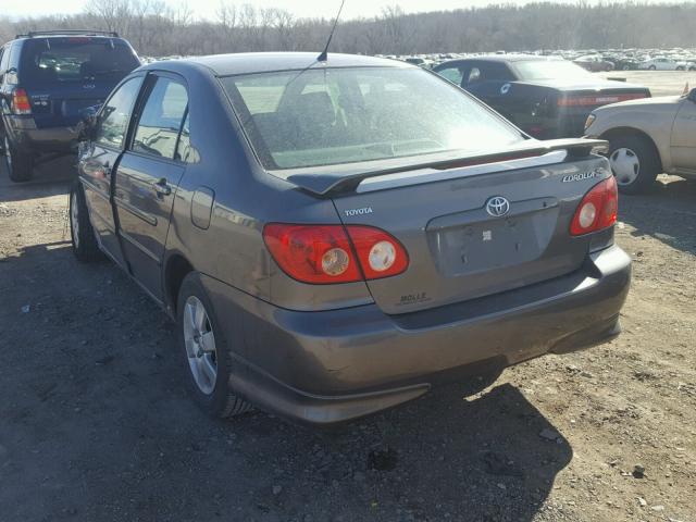 1NXBR32E47Z807399 - 2007 TOYOTA COROLLA CE GRAY photo 3