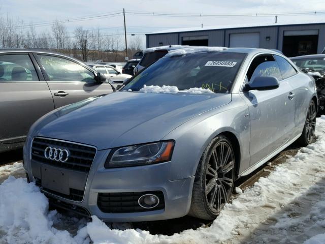 WAU4FAFR9AA025225 - 2010 AUDI A5 PRESTIG GRAY photo 2