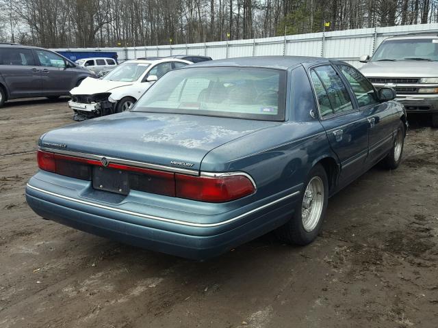 2MELM75W3SX688473 - 1995 MERCURY GRAND MARQ GREEN photo 4