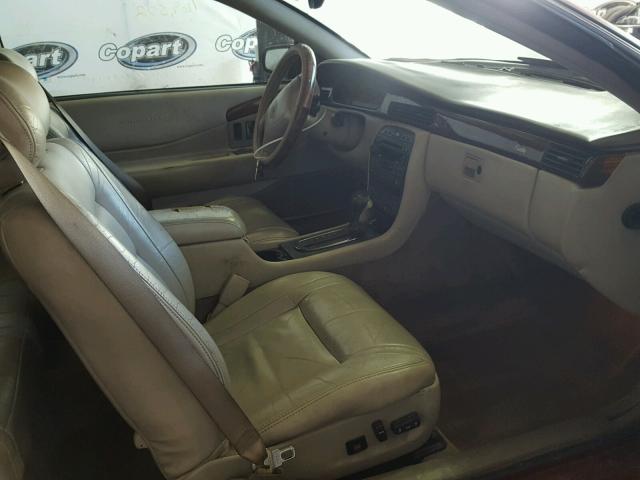 1G6EL12Y0WU610538 - 1998 CADILLAC ELDORADO BURGUNDY photo 5