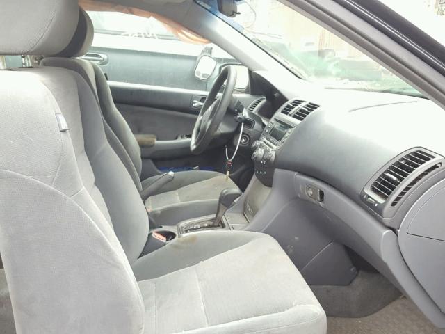 1HGCM56736A005507 - 2006 HONDA ACCORD EX GRAY photo 5