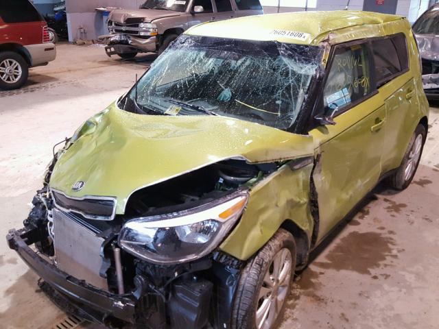 KNDJP3A56G7866413 - 2016 KIA SOUL + GREEN photo 9