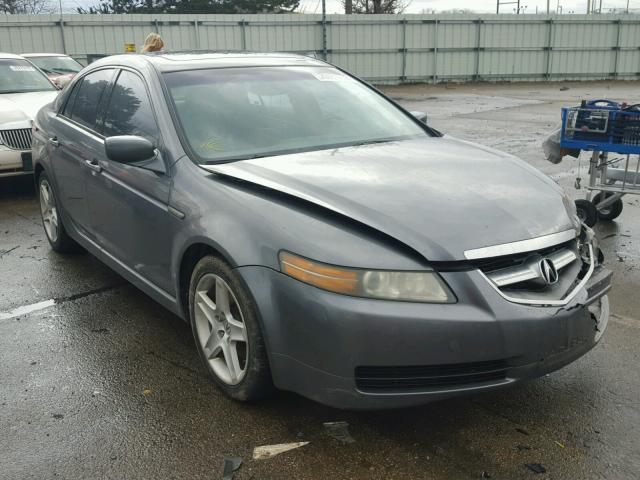 19UUA66205A066545 - 2005 ACURA TL GRAY photo 1