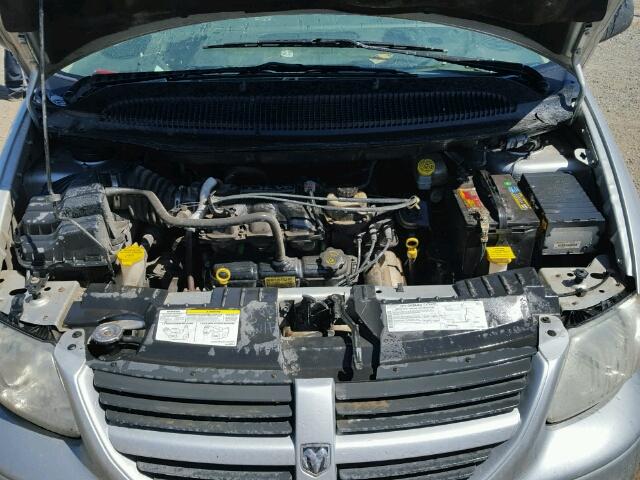 1D4GP24RX5B247104 - 2005 DODGE GRAND CARA SILVER photo 7