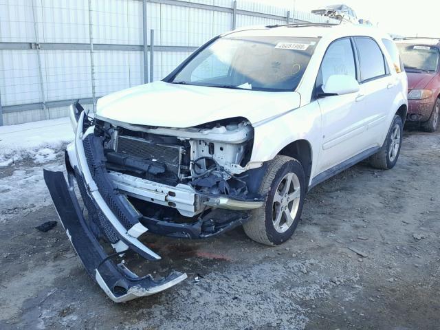 2CNDL73F176061100 - 2007 CHEVROLET EQUINOX LT WHITE photo 2