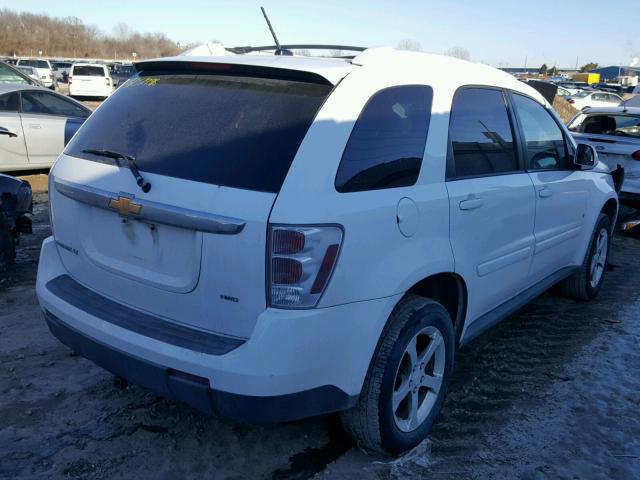 2CNDL73F176061100 - 2007 CHEVROLET EQUINOX LT WHITE photo 4