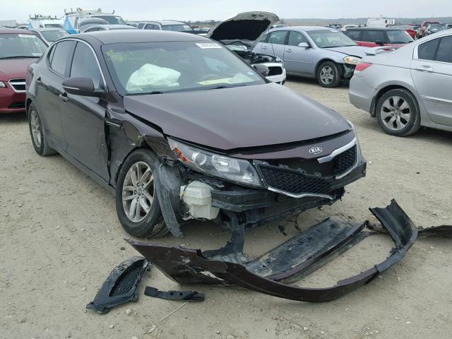 KNAGM4A72B5060502 - 2011 KIA OPTIMA LX PURPLE photo 1