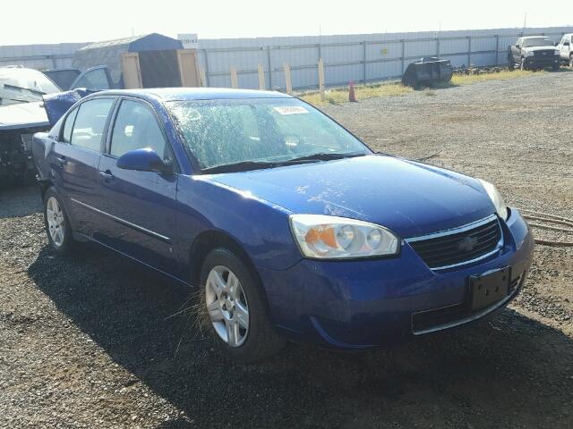 1G1ZT53F66F268402 - 2006 CHEVROLET MALIBU LT BLUE photo 1