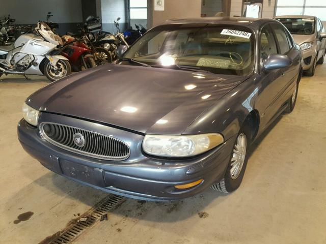 1G4HP54K424142981 - 2002 BUICK LESABRE CU BLUE photo 2