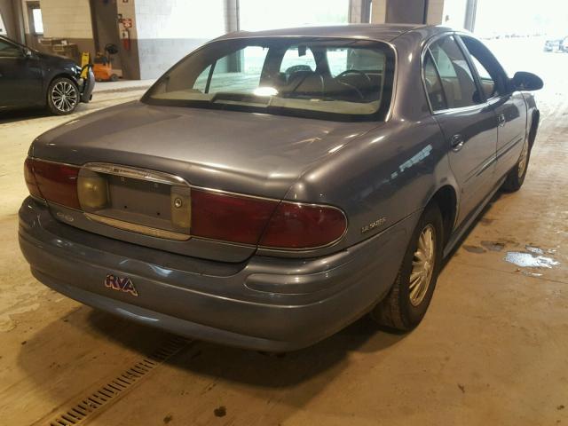 1G4HP54K424142981 - 2002 BUICK LESABRE CU BLUE photo 4