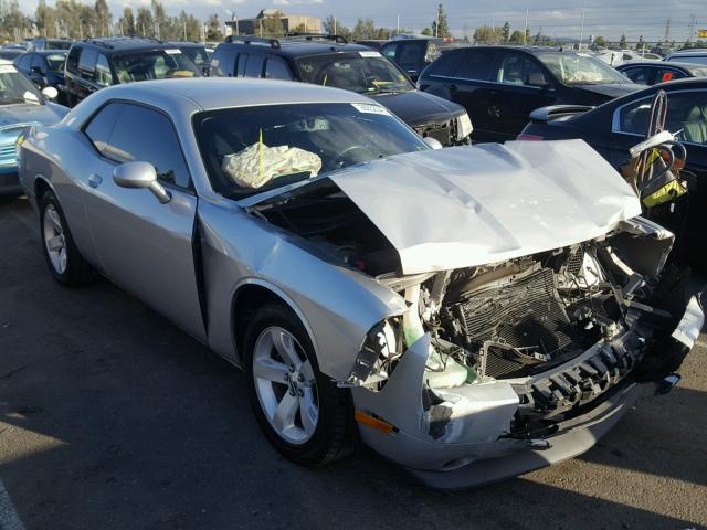 2C3CDYAG4CH176940 - 2012 DODGE CHALLENGER SILVER photo 1