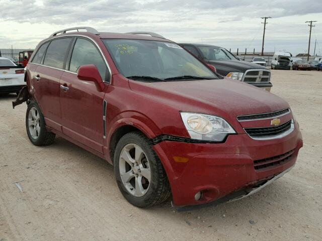 3GNAL4EKXDS586595 - 2013 CHEVROLET CAPTIVA LT RED photo 1