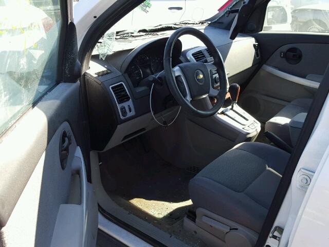 2CNDL33F786049270 - 2008 CHEVROLET EQUINOX WHITE photo 9