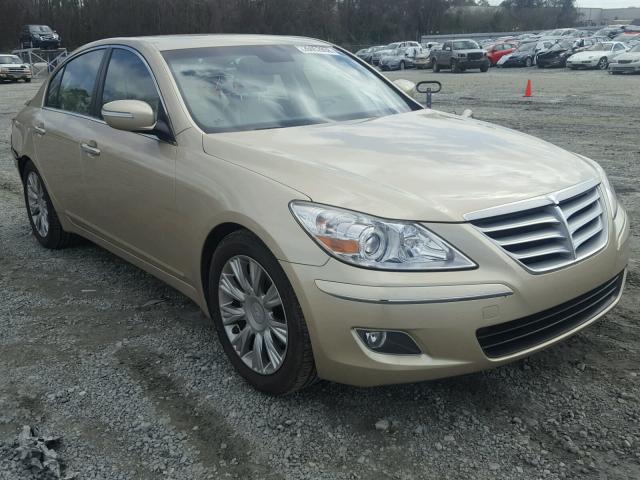 KMHGC4DE6BU145232 - 2011 HYUNDAI GENESIS 3. GOLD photo 1