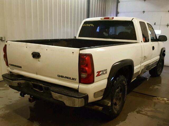 1GCEK19VX3E251104 - 2003 CHEVROLET SILVERADO WHITE photo 4