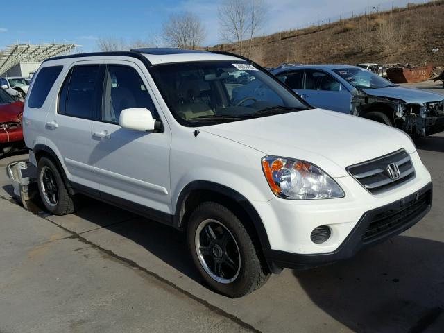 JHLRD78995C028959 - 2005 HONDA CR-V SE WHITE photo 1