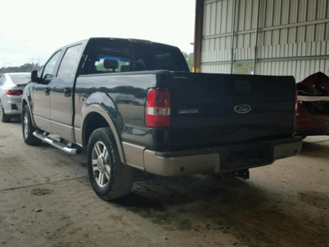 1FTPW12515KC36230 - 2005 FORD F150 SUPER BLACK photo 3