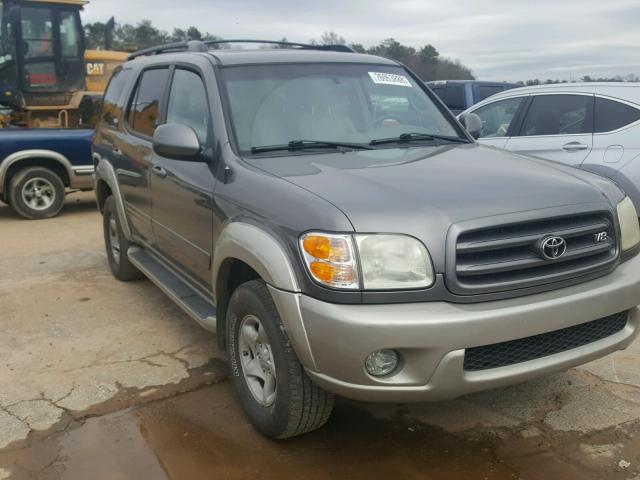 5TDZT34A04S231812 - 2004 TOYOTA SEQUOIA SR GRAY photo 1