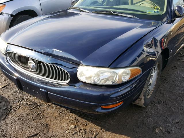 1G4HP52K234150520 - 2003 BUICK LESABRE CU BLUE photo 9