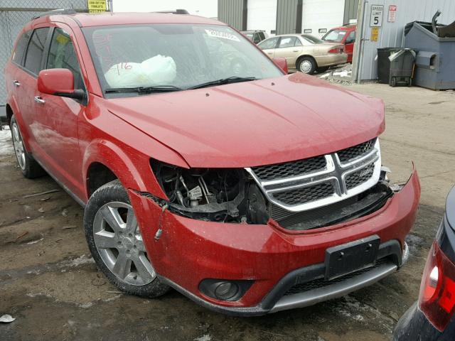 3C4PDDDG4DT519367 - 2013 DODGE JOURNEY CR RED photo 1