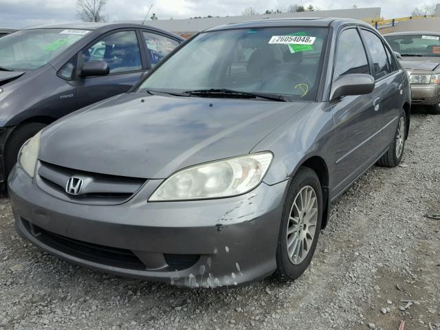 2HGES26775H618047 - 2005 HONDA CIVIC EX 灰色 照片 2