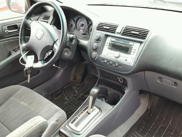 2HGES26775H618047 - 2005 HONDA CIVIC EX 灰色 照片 9