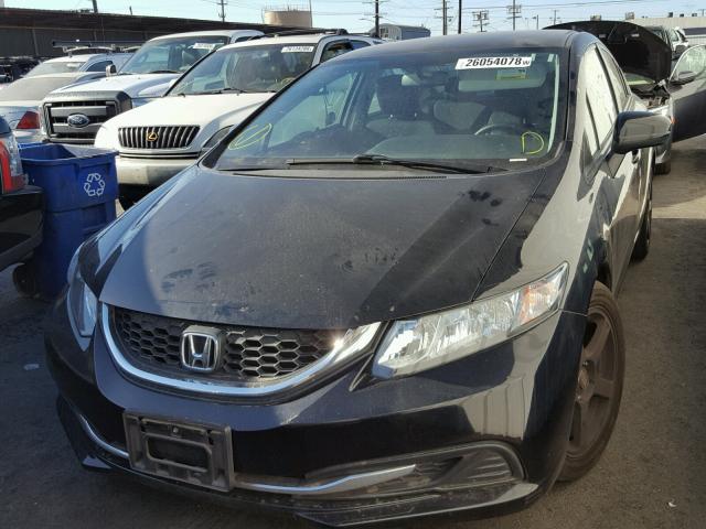 2HGFB2F7XFH558058 - 2015 HONDA CIVIC SE BLACK photo 2