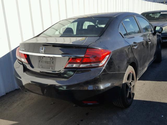 2HGFB2F7XFH558058 - 2015 HONDA CIVIC SE BLACK photo 4