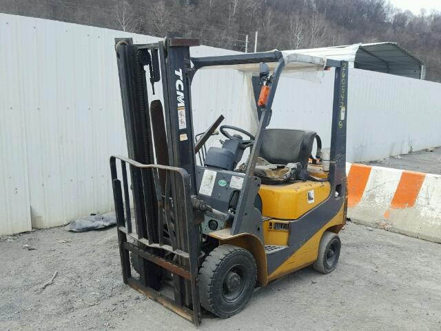 00000000A18N15295 - 2003 TCM FORKLIFT YELLOW photo 2